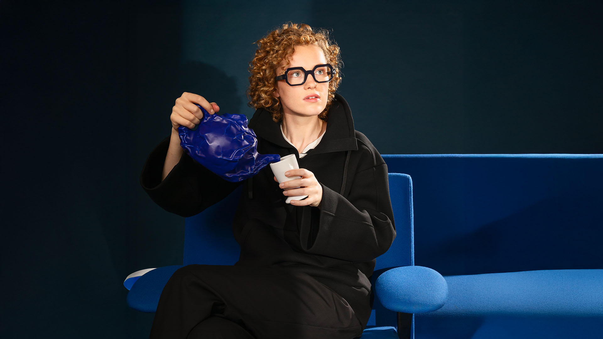 Élégance et originalité se rencontrent dans cette monture Anne & Valentin, désormais disponible chez Winston Optique.