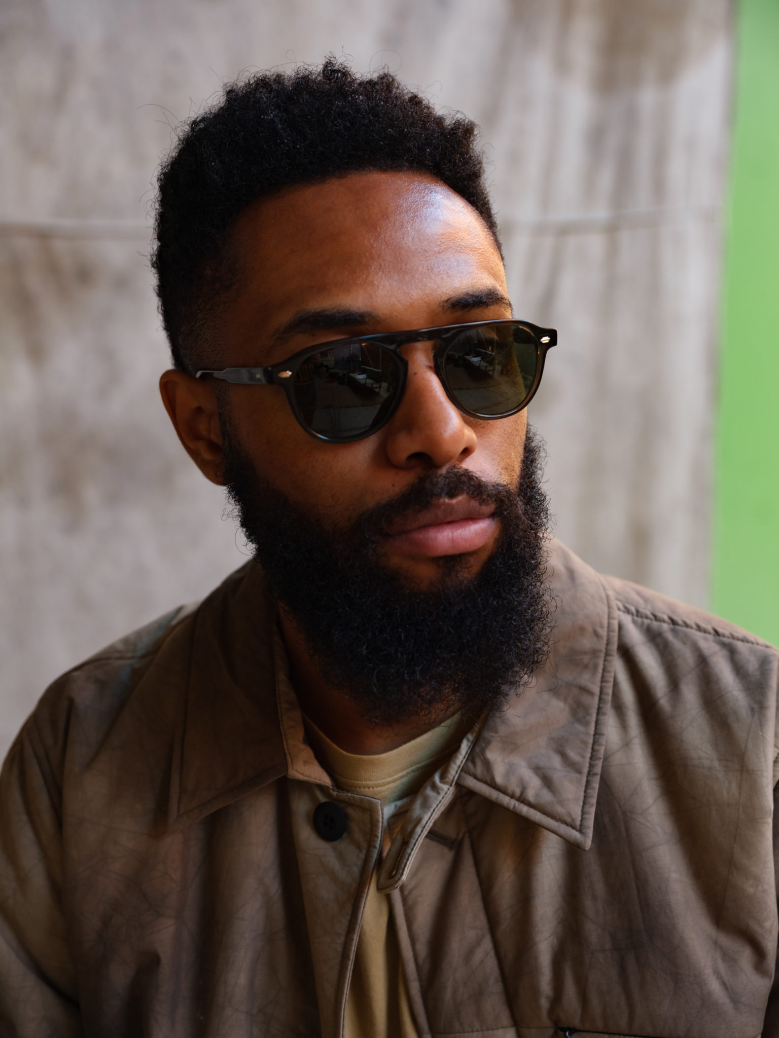 Garrett Leight Harding solaire chez Winston Optique