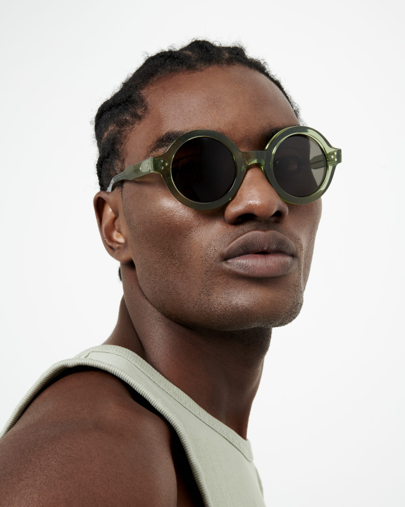 Lesca Phil solaire, vert, Winston Optique