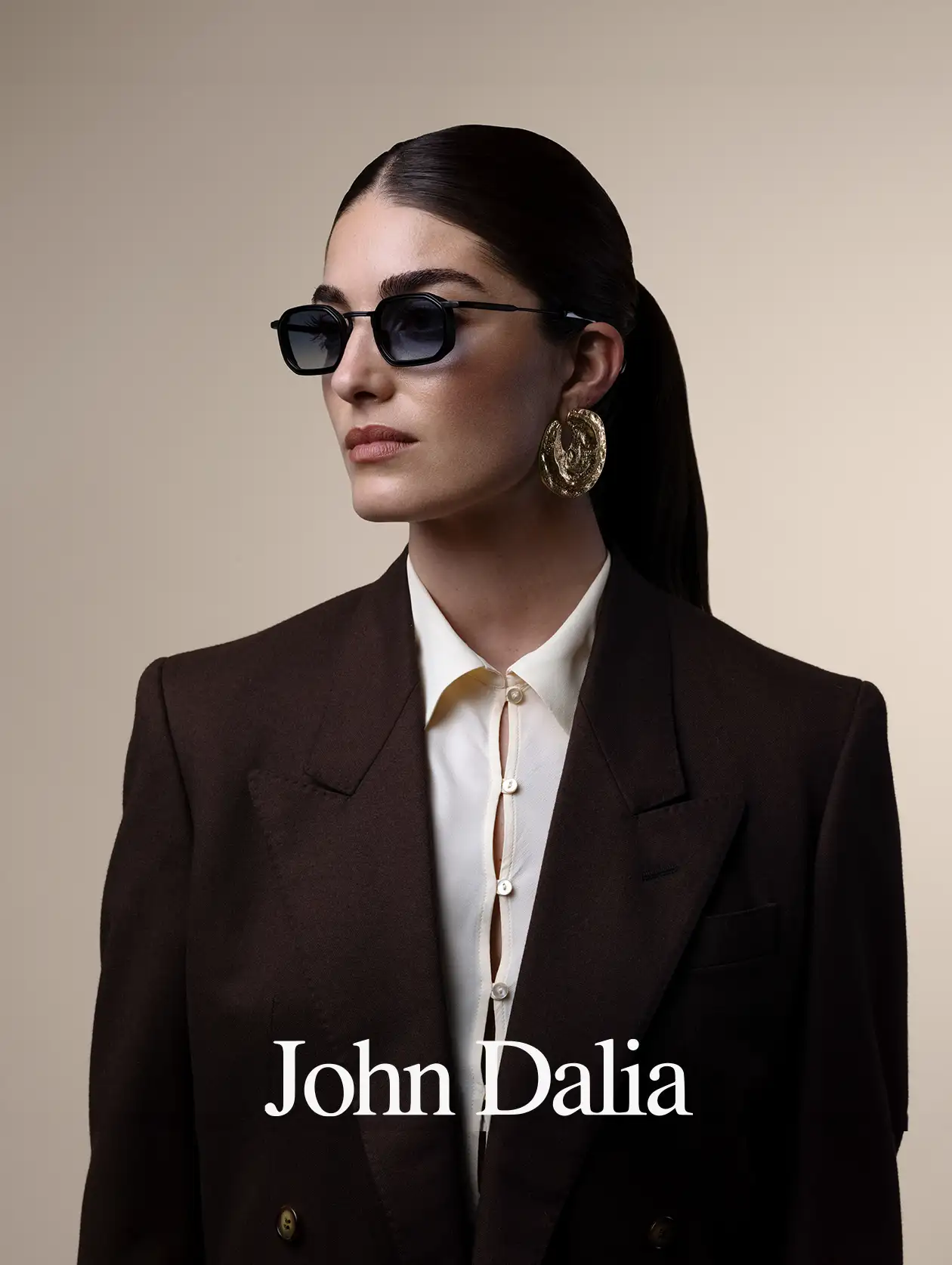 Lunettes John Dalia, désormais disponibles chez Winston Optique.